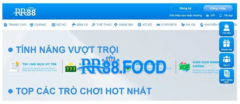 Truy cập vào đường link đăng nhập hợp lệ của nhà cái RR88