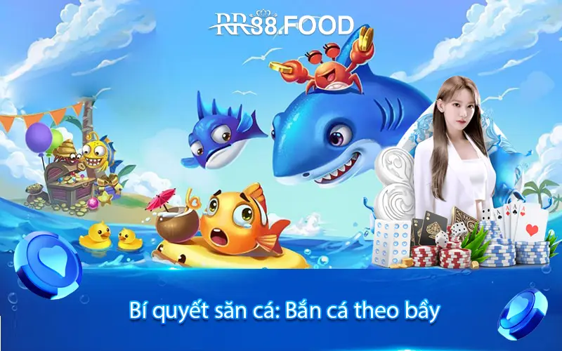 Bắn cá theo bầy