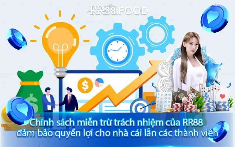 Chính sách miễn trừ trách nhiệm của RR88 đảm bảo quyền lợi cho nhà cái lẫn các thành viên