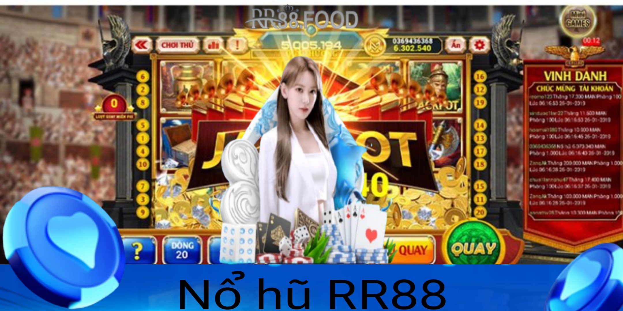 Game Nổ Hũ RR88 thu hút được đông đảo người chơi tham gia